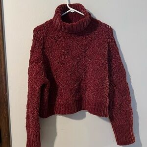 POL Knit Fuzz Sweater